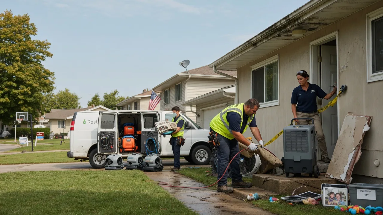 Water Damage Restoration in Courtland, VA near me